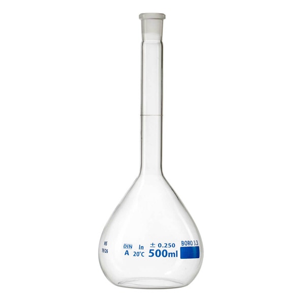mL Volumetric Flask, clear
